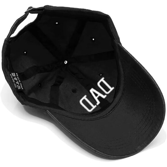 Women's Black Fashion Baseball Cap Adjustable Strap Back Visor Sports Hat - Picture 5 of 6